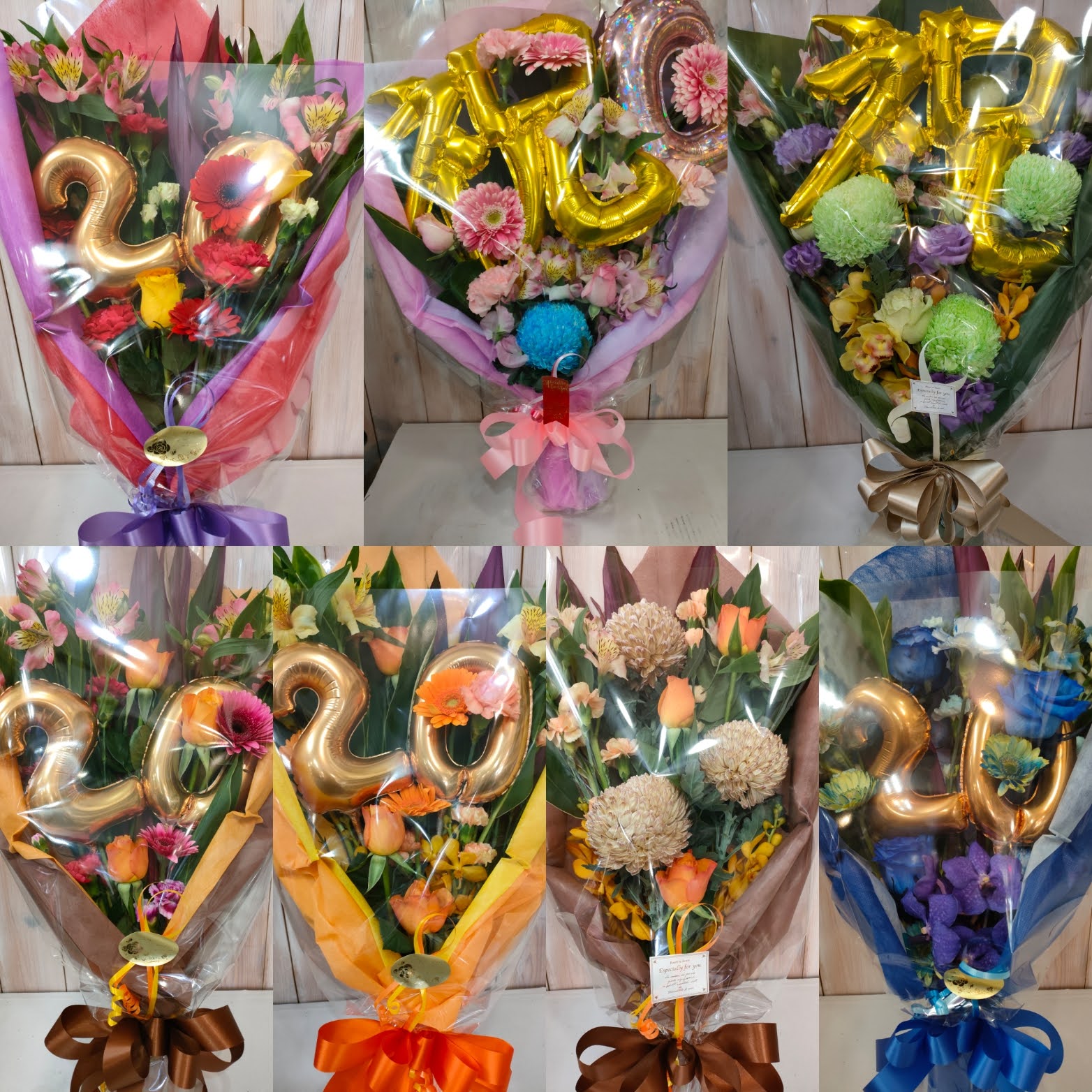 【昨年12/26完売！】2026年度 成人式花束 予約受付開始！　　　生花×バルーンの限定ブーケ